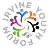 Irvine Youth Forum Logo